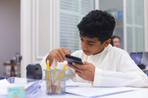 Happy students at Tutoring Club