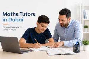 Maths tutors in Dubai providing personalized one-to-one math tutoring for students at Tutoring Club.