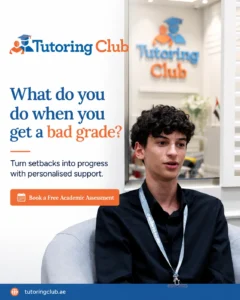 students discussing how to get good grades at Tutoring Club